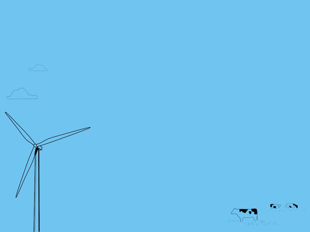 Invenergy background blue